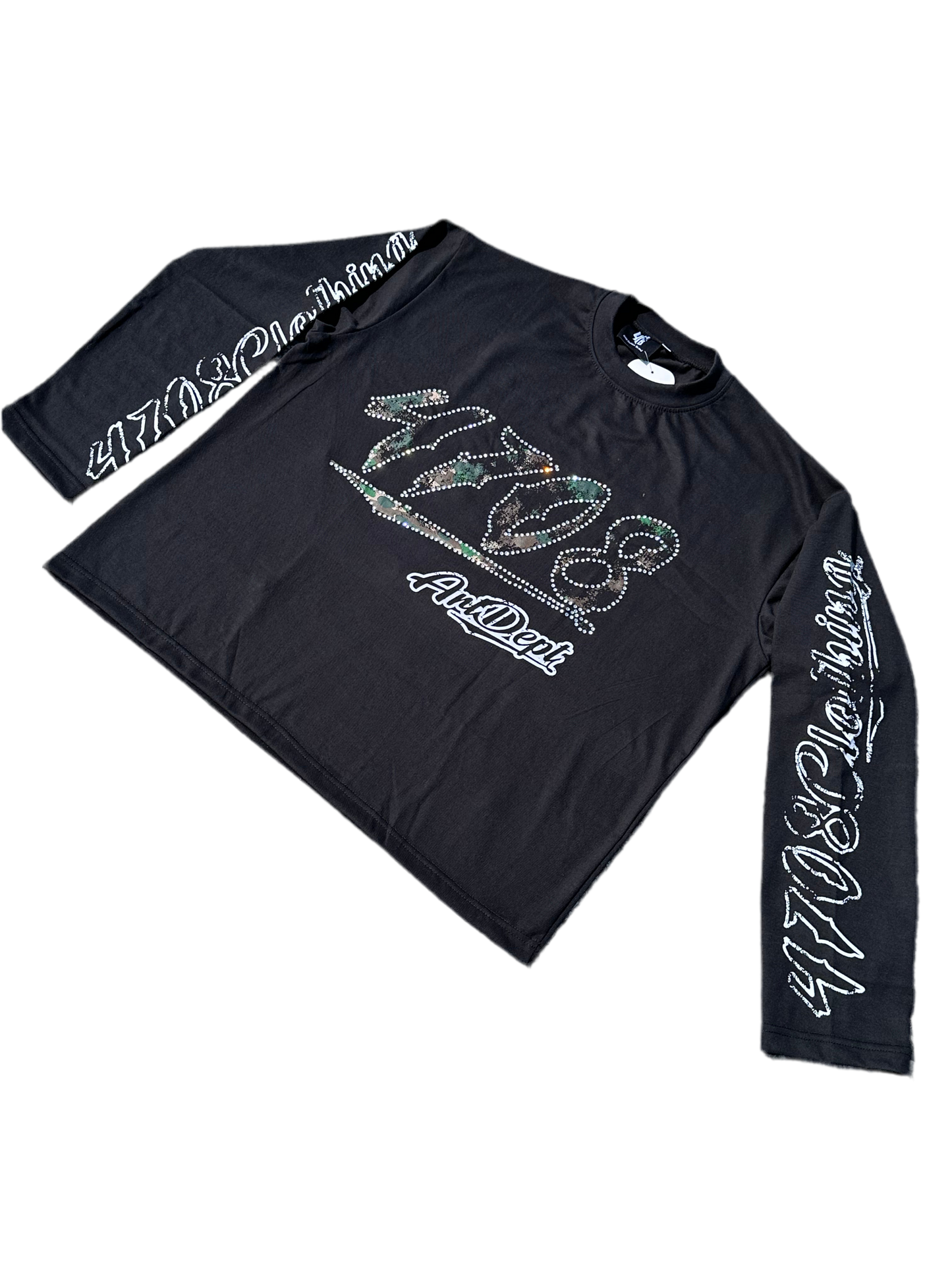 Black Long Sleeve 4708 Tee