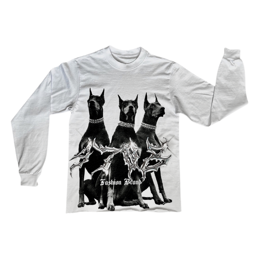 Beware of the Dog Long Sleeve Tee
