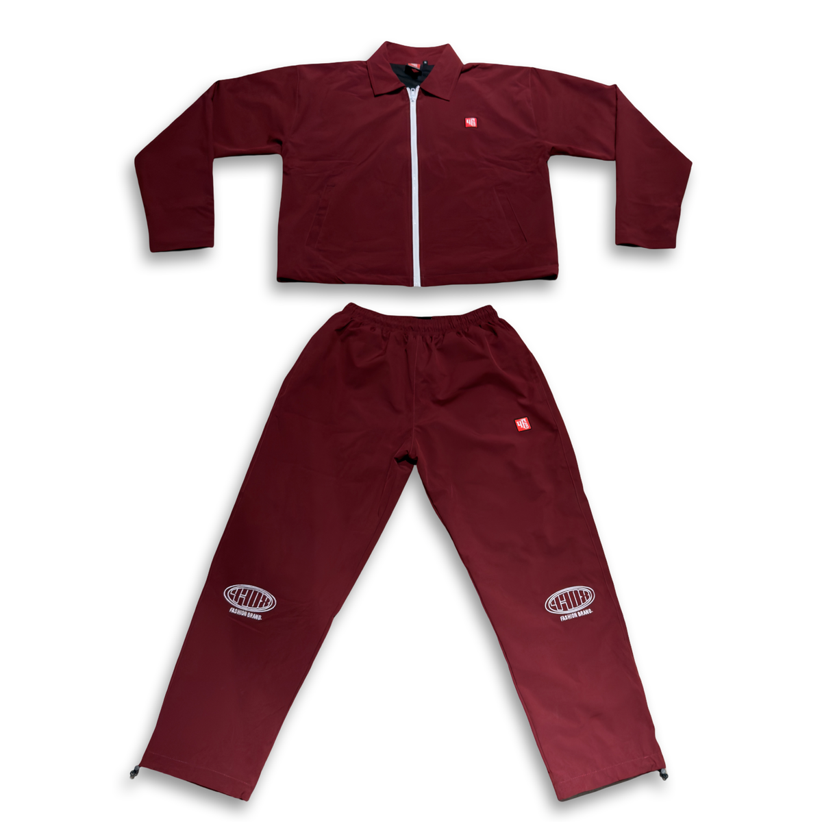 4708 Burgundy Tracksuit