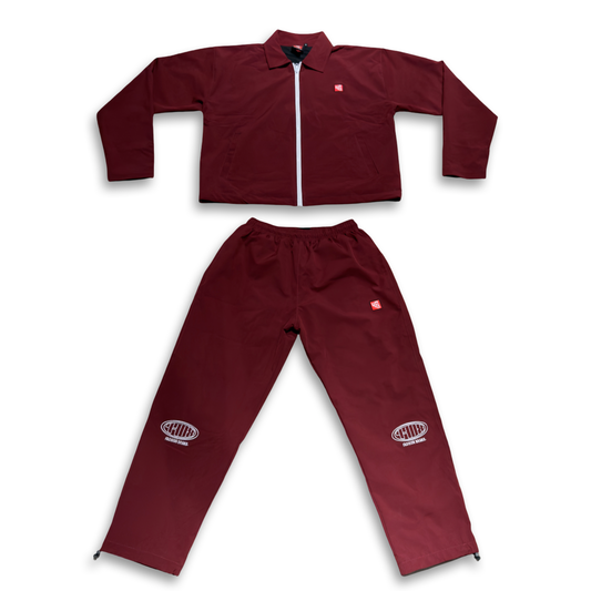 4708 Burgundy Tracksuit
