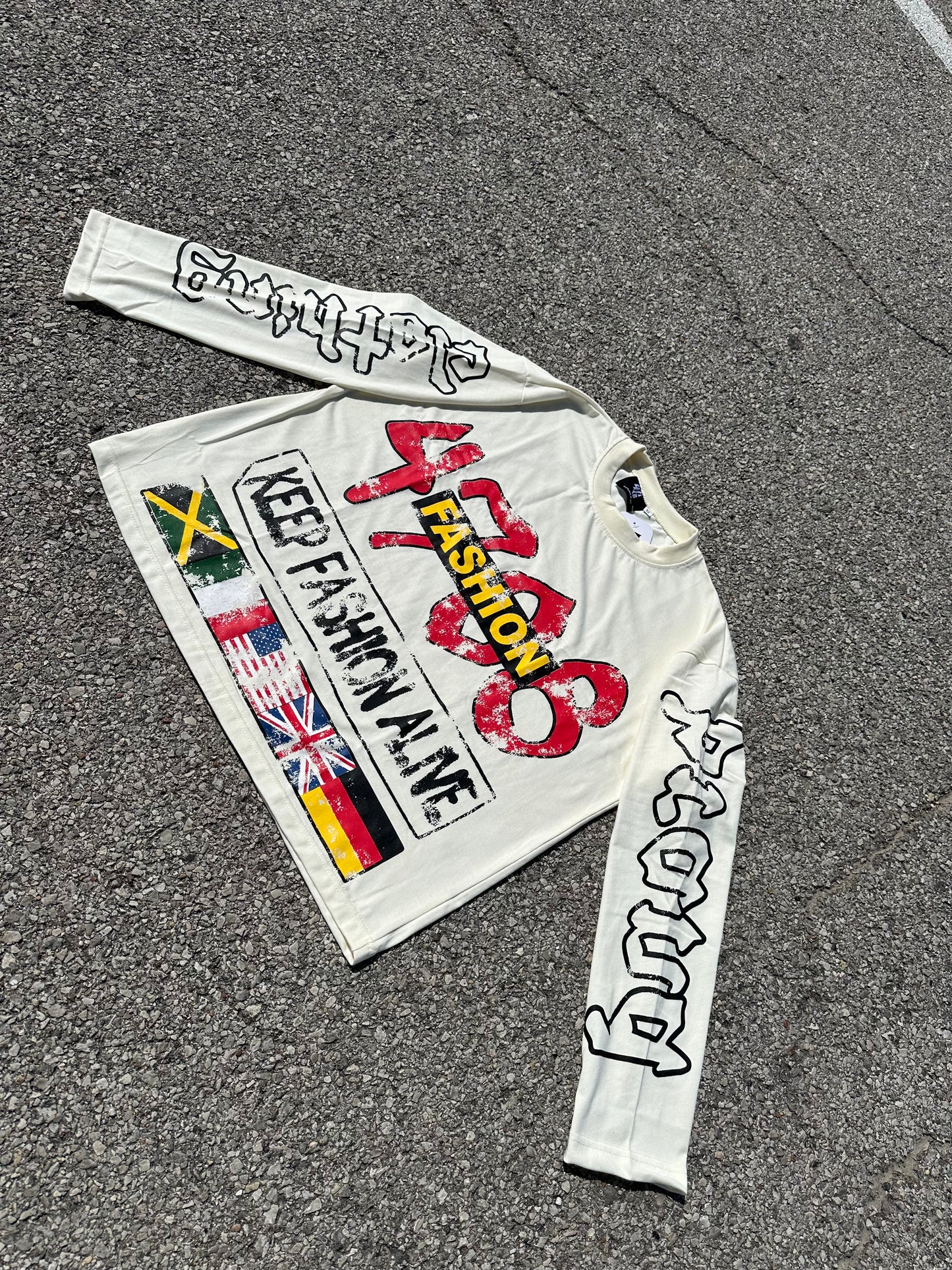 Off White 4708 Long Sleeve Tee