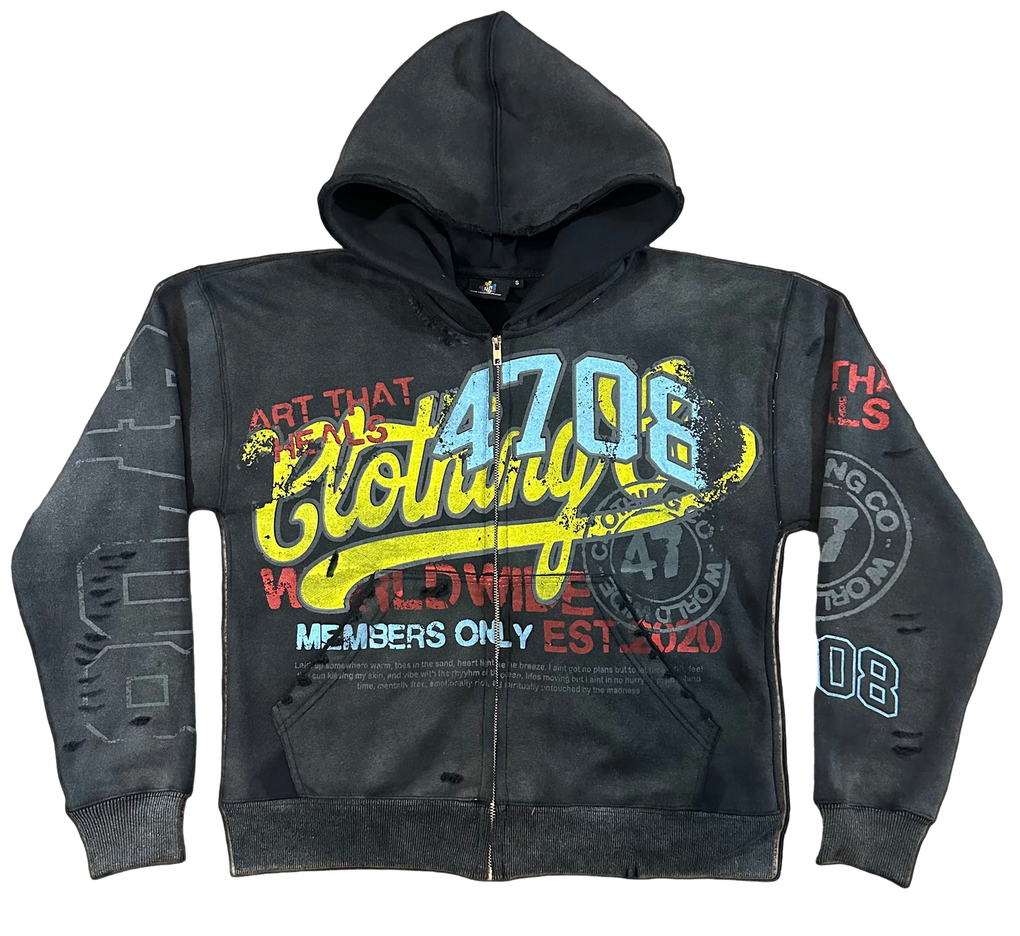 4708 Vintage Hoodie (B)